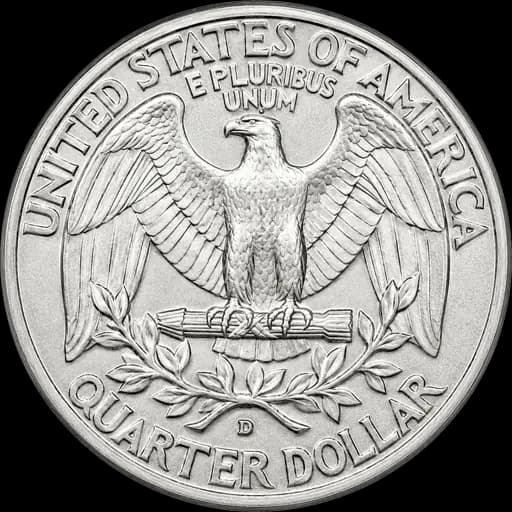 US Quarter Tails